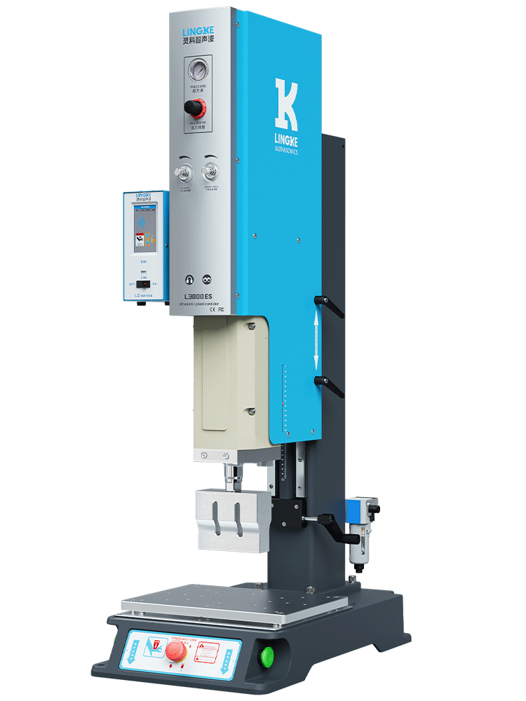 靈科超聲波塑料焊接機（方立柱） 15kHz-2600/3000W L3000 ES 數字